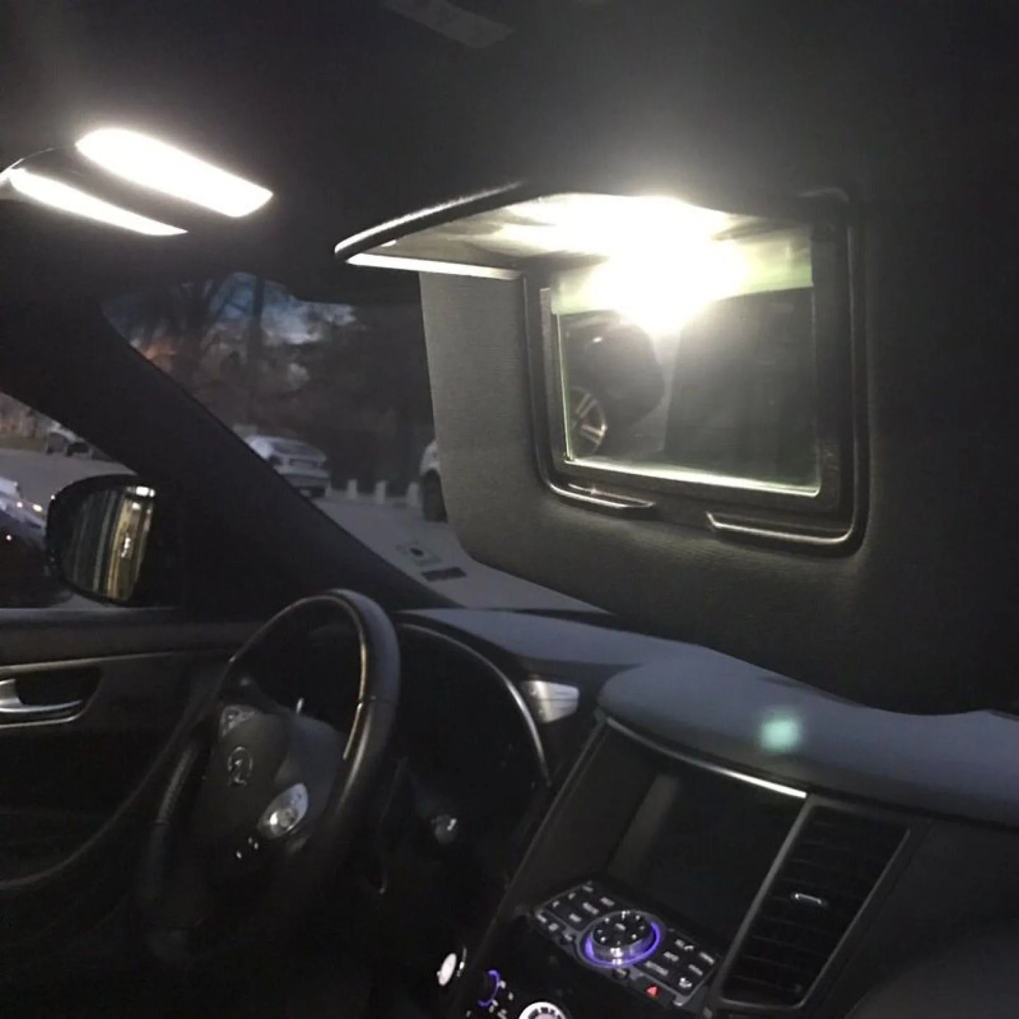 Infiniti FX30 FX35 FX37 QX70 LED Интериорен Комплект
