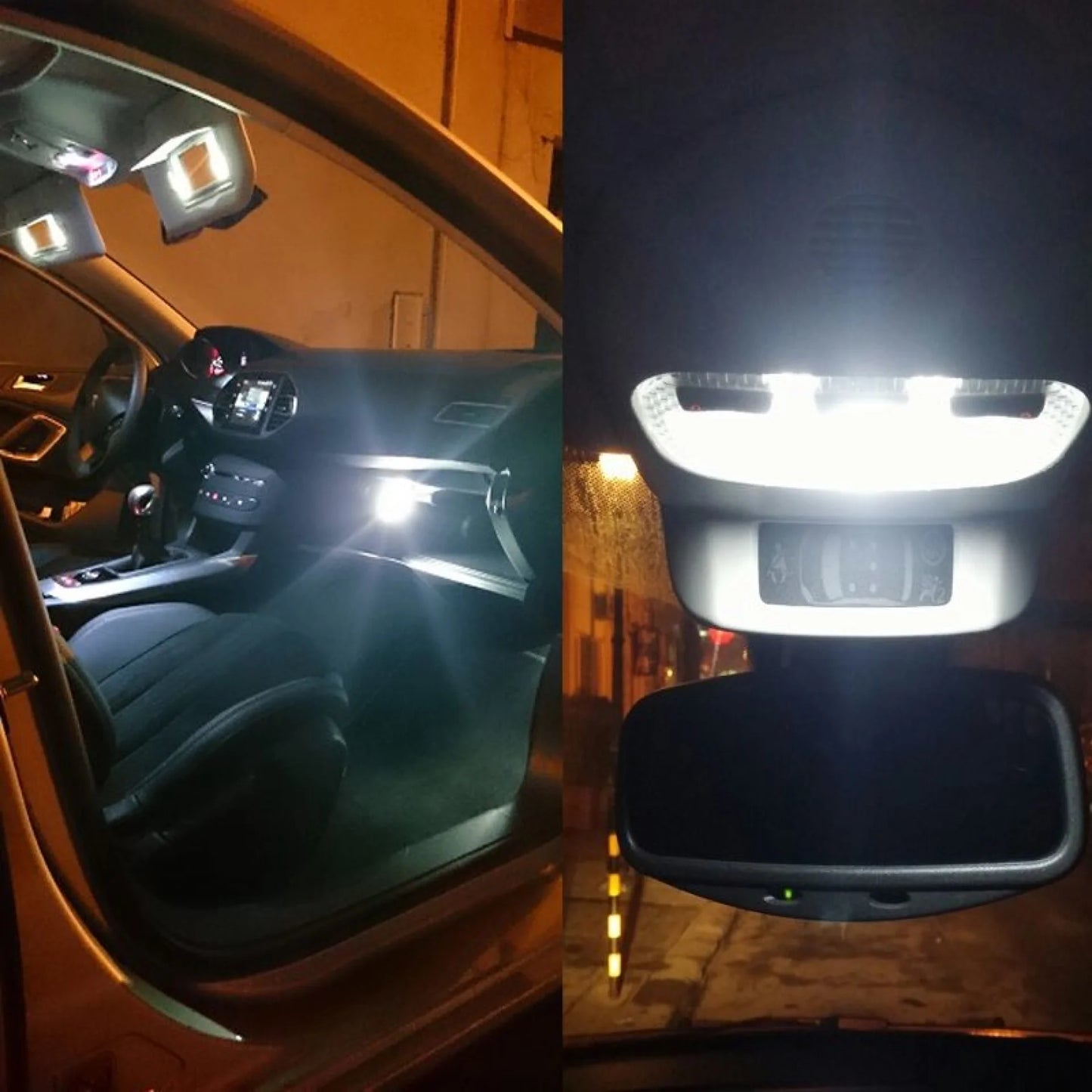 Peugeot 308 LED Интериорен Комплект