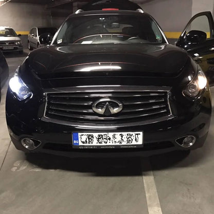 Infiniti FX30 FX35 FX37 QX70 LED Интериорен Комплект