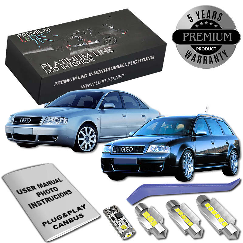 Audi A6 C5 LED Интериорен Комплект