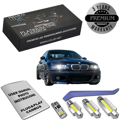 BMW E46 LED Интериорен Комплект