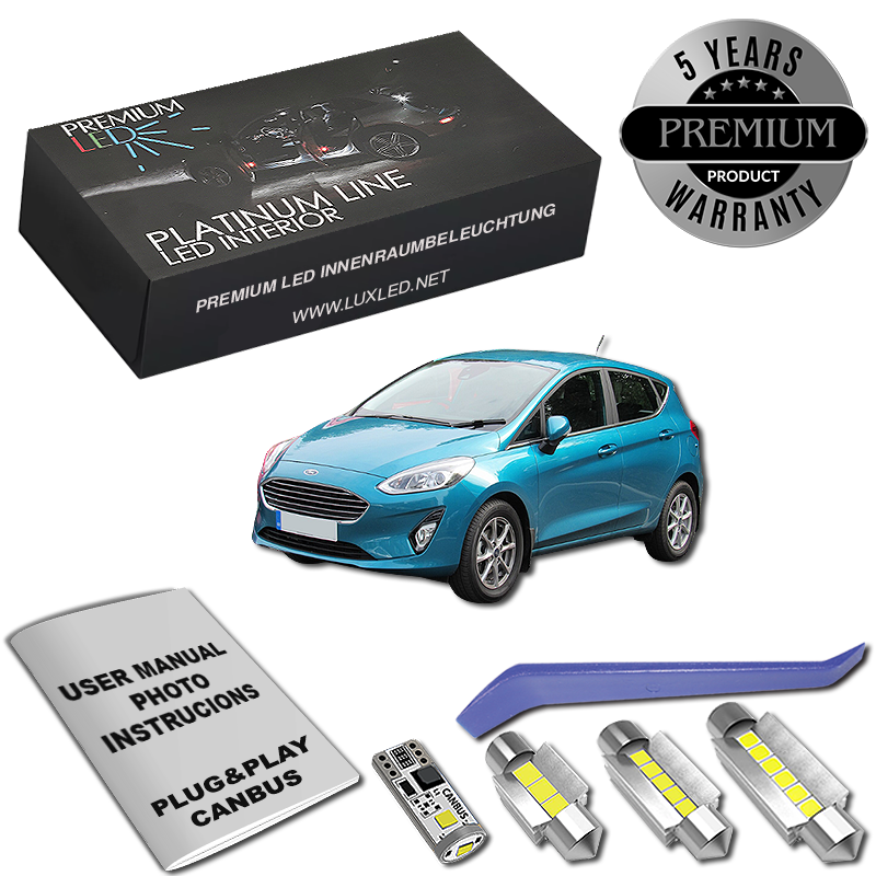 Ford Fiesta MK7 LED Интериорен Комплект
