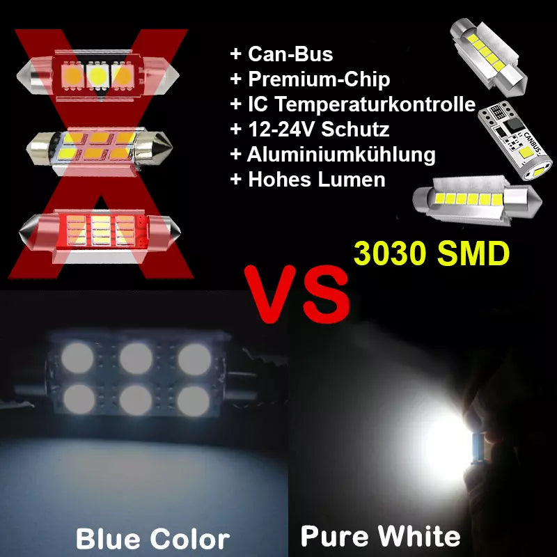 Ford Kuga LED Интериорен Комплект