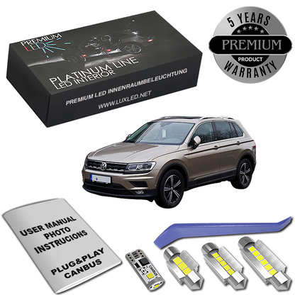 VW Tiguan ADR LED Интериорен Комплект